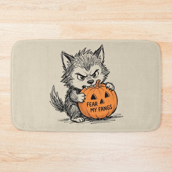 Item preview, Squeaky Toy Rage - Spooky Cute Werewolf designed and sold by bapupa.