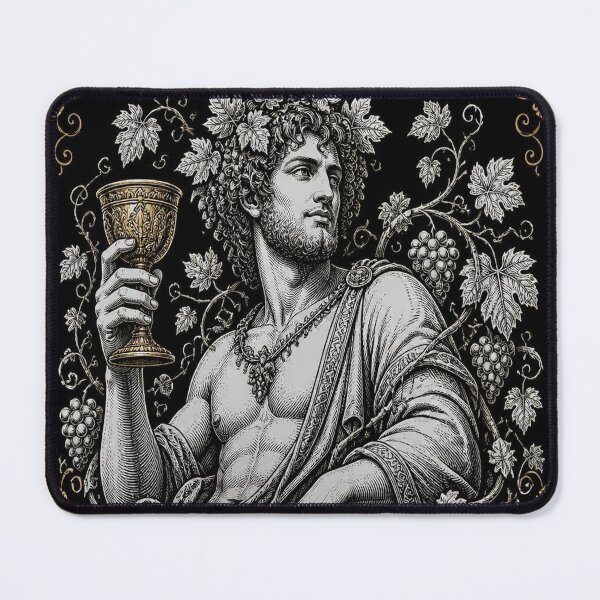 Item preview, Dionysus Greek God Dark Academia Mythology Art designed and sold by SunnyDesign82.