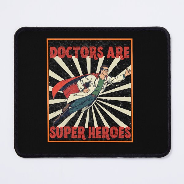 Item preview, Doctors Are Superheroes Vintage Comic Art designed and sold by Pablo70 Store.