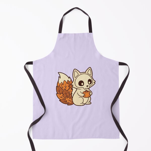 Item preview, Cute Skull Face Fox with Autumn Leaf Tail designed and sold by Castiora.