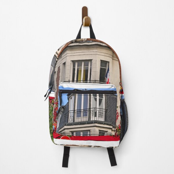 Item preview, Old building with flowers, and ornaments on wall, Montmatre,Paris designed and sold by goceris.