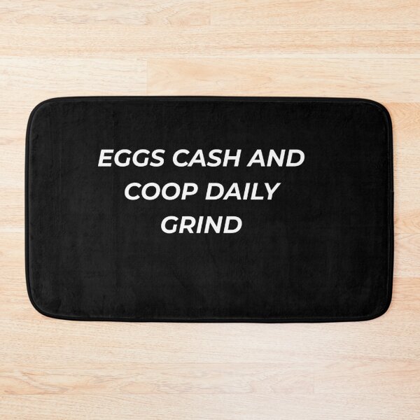 Item preview, Eggs Cash And Coop Daily Grind Funny Poultry Farmer Homestead designed and sold by IronAndSoil.