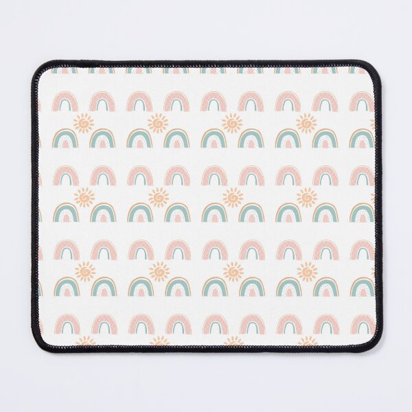 Item preview, Boho Rainbow and Sun Pastel Pattern designed and sold by Zaya_art.
