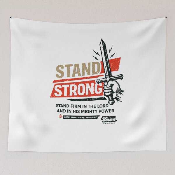 Item preview, Stand Strong In The Lord designed and sold by Matinez Pink.