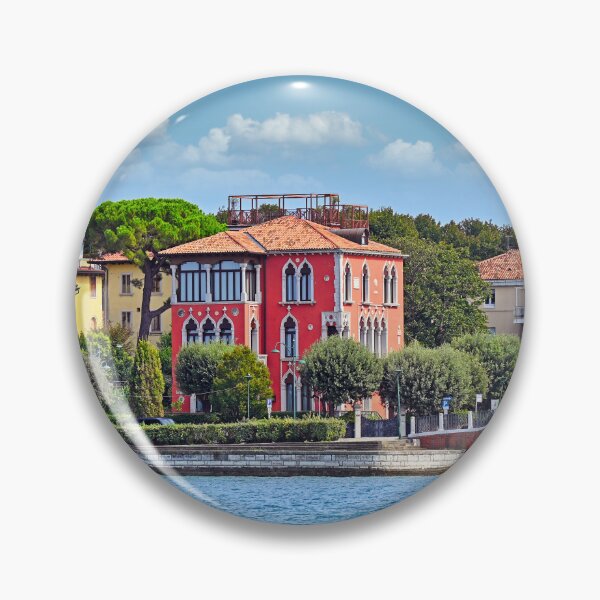 Item preview, Old red hause in Venice, Italy designed and sold by goceris.