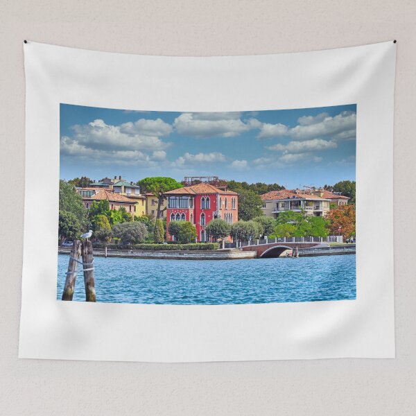 Item preview, Old red hause in Venice, Italy designed and sold by goceris.