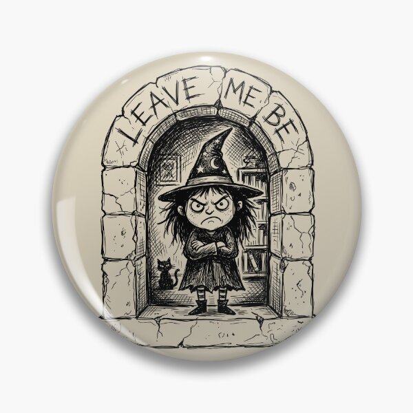 Item preview, Arched Window Glare - Spooky Cute Witch designed and sold by bapupa.