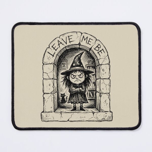 Item preview, Arched Window Glare - Spooky Cute Witch designed and sold by bapupa.