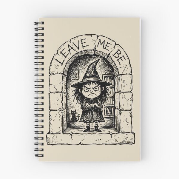 Item preview, Arched Window Glare - Spooky Cute Witch designed and sold by bapupa.