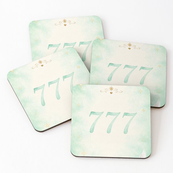 Item preview, 777 Angel Number Sacred Art Print designed and sold by AngelLighthouse.
