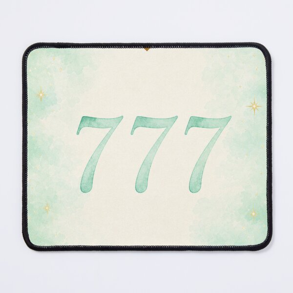 Item preview, 777 Angel Number Sacred Art Print designed and sold by AngelLighthouse.