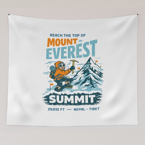 Item preview, Llegar a la cima del Monte Everest designed and sold by Matinez Pink.