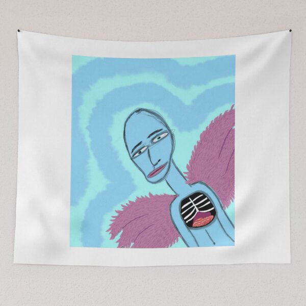 Item preview, Surreal Winged Human Anatomy Art designed and sold by willisburchArt.