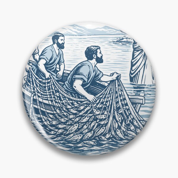Item preview, Fishers of Men - Matthew 4:18-20 designed and sold by Matinez Pink.