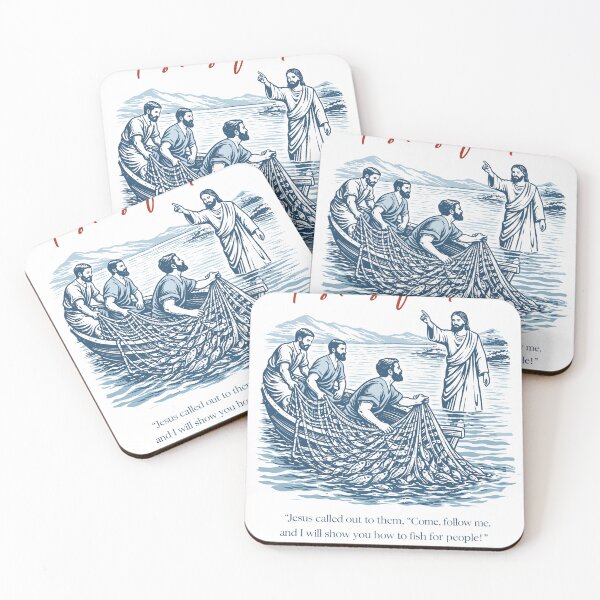 Item preview, Fishers of Men - Matthew 4:18-20 designed and sold by Matinez Pink.