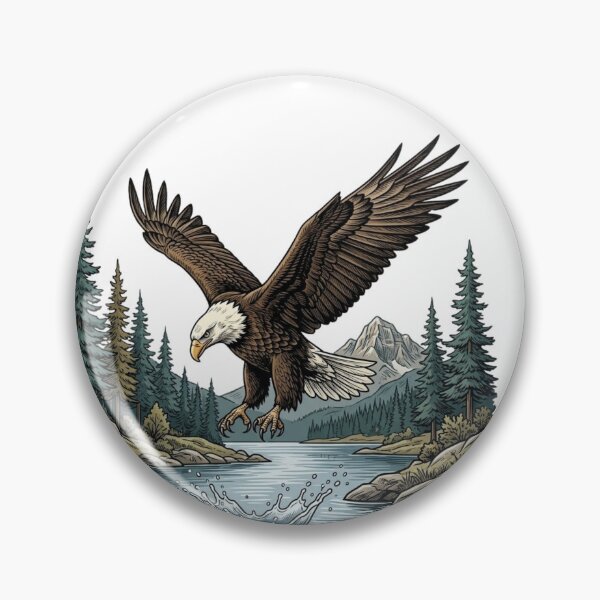Item preview, Bald Eagle designed and sold by RisingWolfStudio.