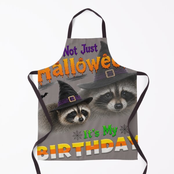 Item preview, Raccoon Halloween Birthday Witch designed and sold by BoringClothes .