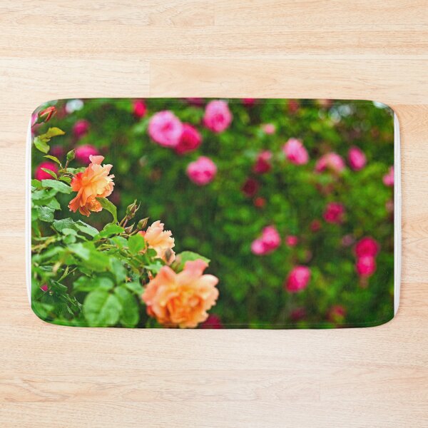 Item preview, Orange roses garden in spring, nature background, Volksgarten, Vienna, Austria designed and sold by goceris.