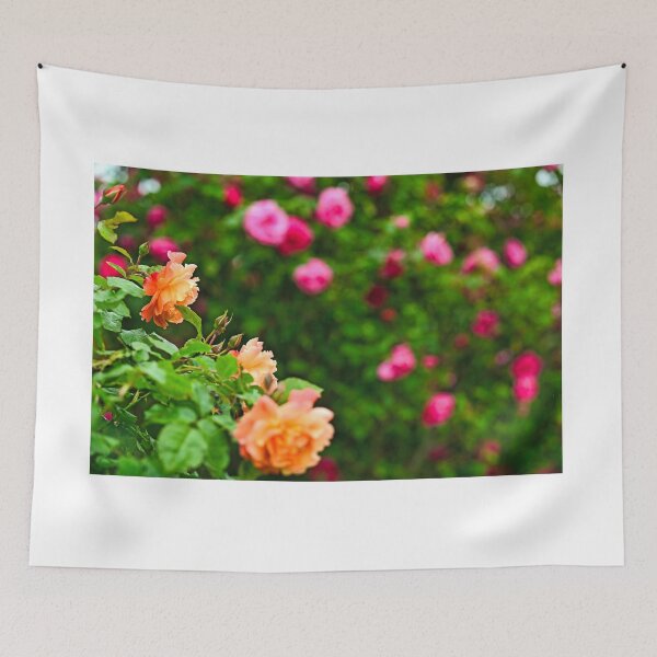 Item preview, Orange roses garden in spring, nature background, Volksgarten, Vienna, Austria designed and sold by goceris.