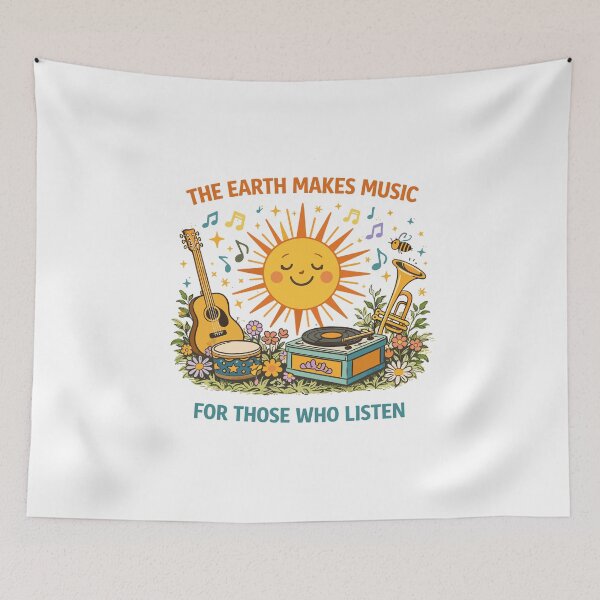 Item preview, The Earth Makes Music For Those Who Listen designed and sold by Matinez Pink.
