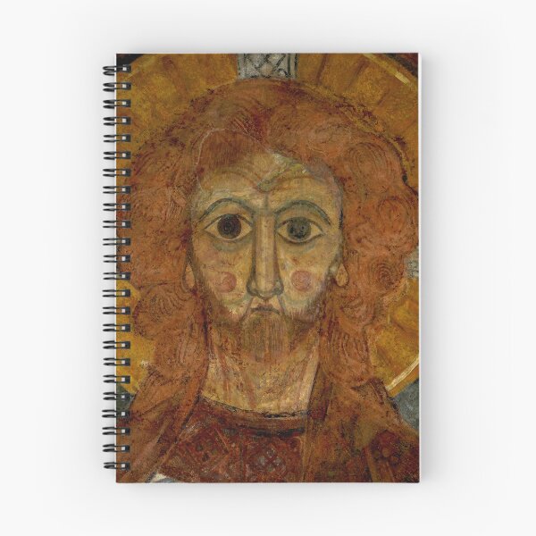 Item preview, Jesus, red hair framed by golden cruciform halo designed and sold by TerryKerrImages.