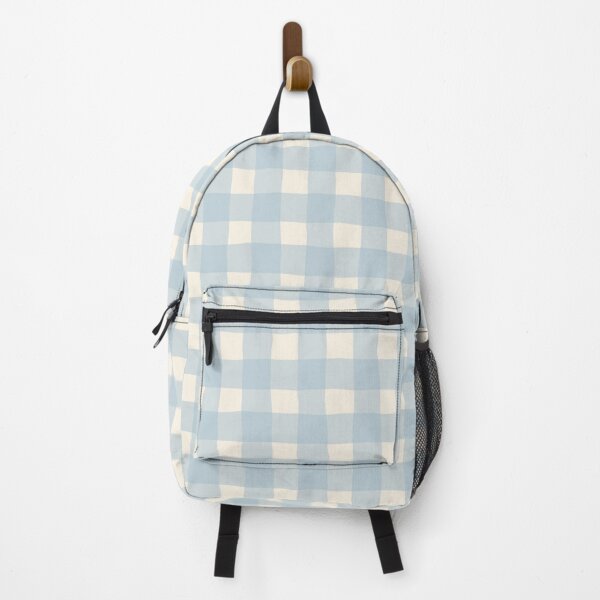 Item preview, Pastel blue plaid print designed and sold by pinkyfish1010.
