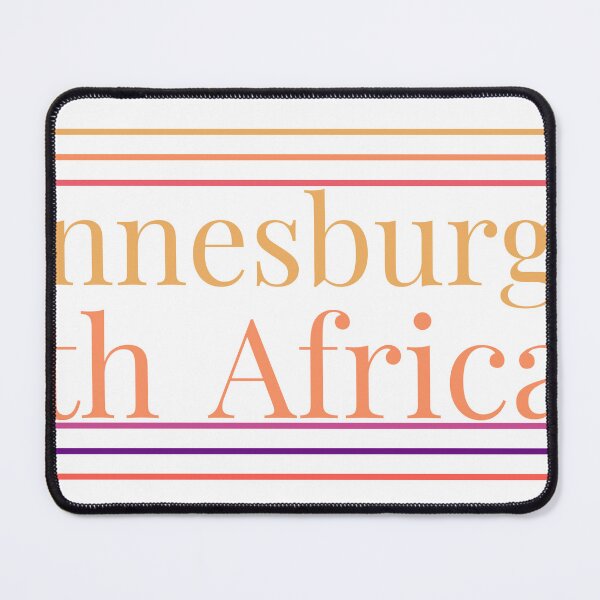 Item preview, Johannesburg South Africa City Marked On Country Map designed and sold by TheIconSmith.