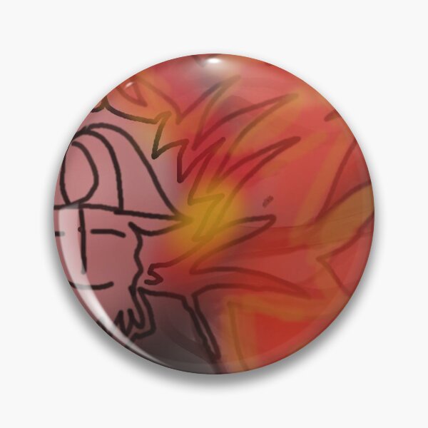 Item preview, Calm Face in Burning Flames designed and sold by SoHighD.