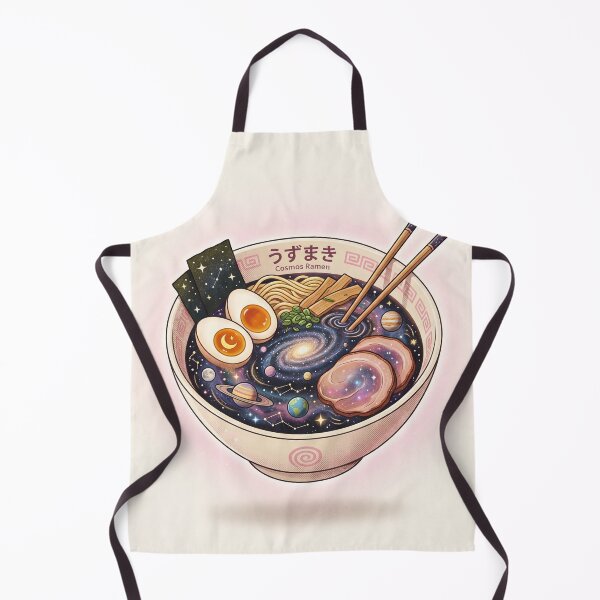 Item preview, Floating Ramen Bowl with Planets and Stars in Cosmic Broth designed and sold by ASTRAL ART LAB.