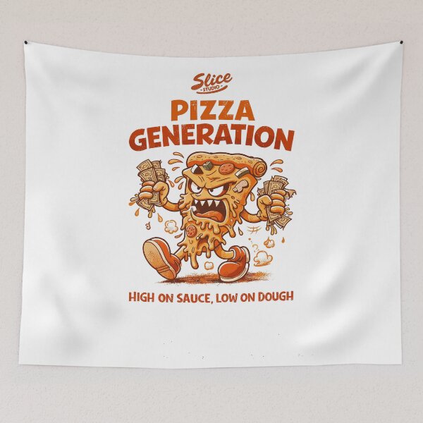 Item preview, Pizza Generation - High on Sauce, Low on Dough designed and sold by Matinez Pink.