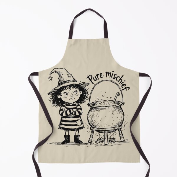 Item preview, Cauldron Pout Spark - Spooky Cute Witch designed and sold by bapupa.