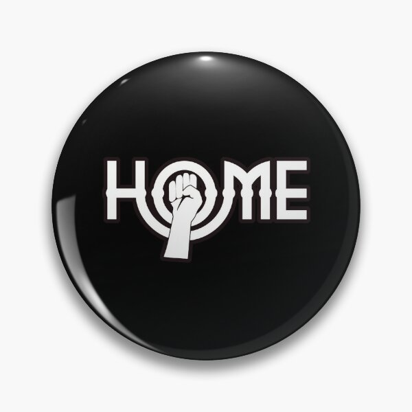 Item preview, John Lennon HOME Fist Minimalist Logo designed and sold by leilaka23.
