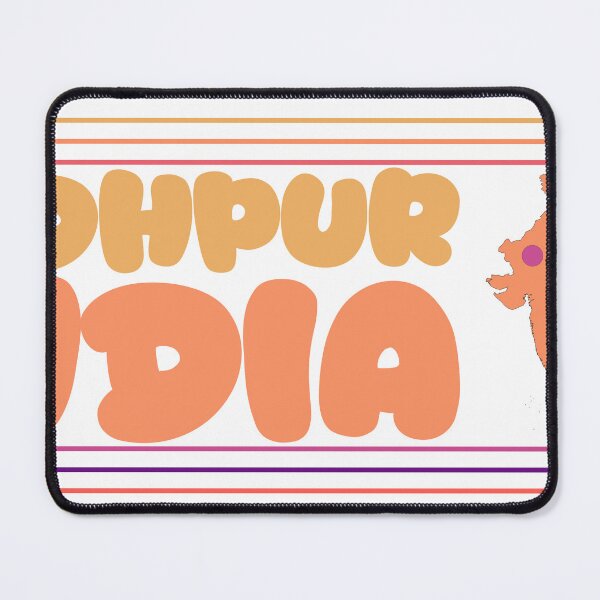 Item preview, Jodhpur India City Marked On Country Map designed and sold by TheIconSmith.
