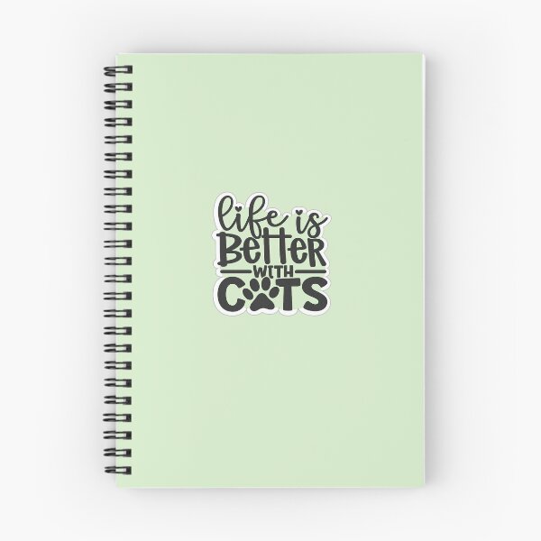 Item preview, Life Is Better With Cats Design | Cat Lover Typography | Cute Pet Quote designed and sold by Blushbomb.