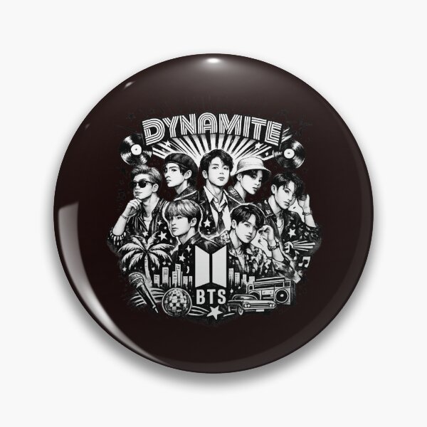 Item preview, BTS - Dynamite BW designed and sold by Neon Seoul.
