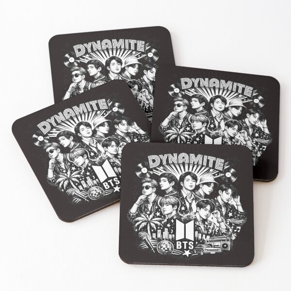 Item preview, BTS - Dynamite BW designed and sold by Neon Seoul.