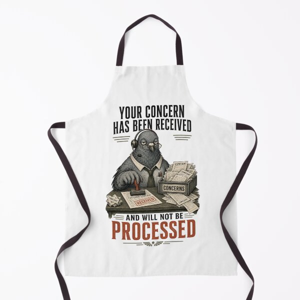 Item preview, Your Concern Has Been Received Funny Pigeon Customer Service Office Humor designed and sold by Print Loft.