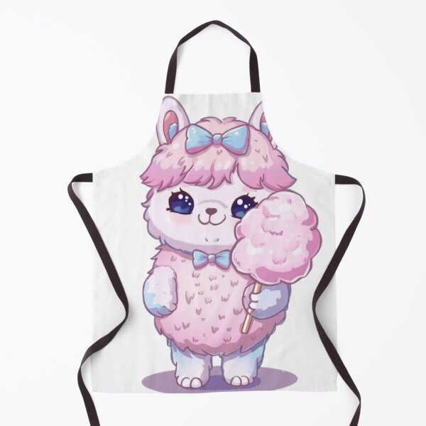 Item preview, Cute Cotton Candy Alpaca Kawaii Sticker | Pastel Alpaca Gift designed and sold by Stylestickers55.