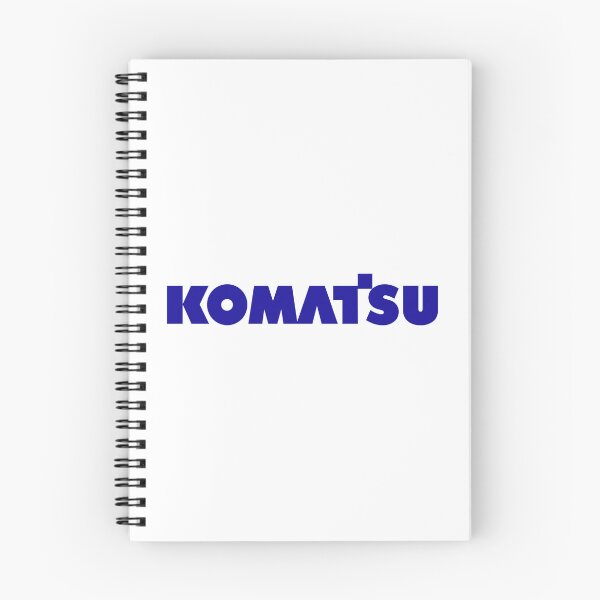 Item preview, Komatsu Heavy Machinery Blue Corporate Logo designed and sold by leilaka23.