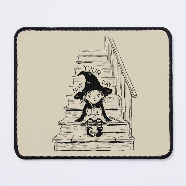 Item preview, Staircase Banister Huff - Spooky Cute Witch designed and sold by bapupa.