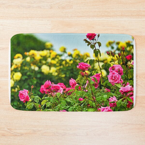 Item preview, Red roses garden in spring, nature background, Volksgarten, Vienna, Austria designed and sold by goceris.