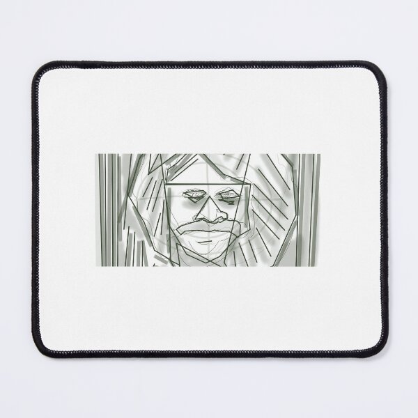 Item preview, "Face Behind the Lines" یا "Geometric Mask" designed and sold by SoHighD.