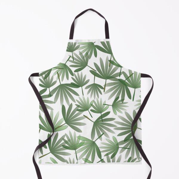 Item preview, Green leaves seamless pattern inspired by tropical and botanical foliage designed and sold by Line-Aura.