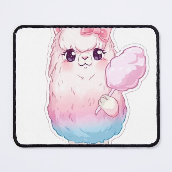 Item preview, Adorable Pastel Alpaca Sticker | Cute Cotton Candy Kawaii Animal designed and sold by Stylestickers55.