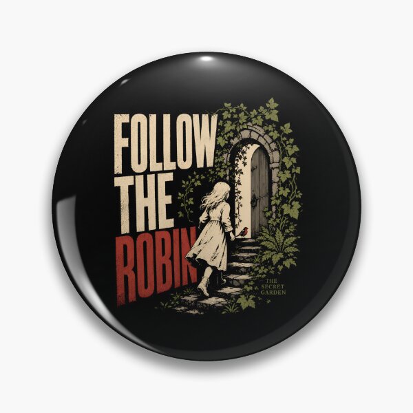 Item preview, Follow The Robin The Secret Garden Girl Climbing Steps Archway designed and sold by Fenay Designs.