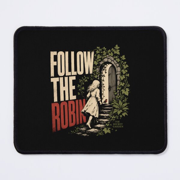 Item preview, Follow The Robin The Secret Garden Girl Climbing Steps Archway designed and sold by Fenay Designs.