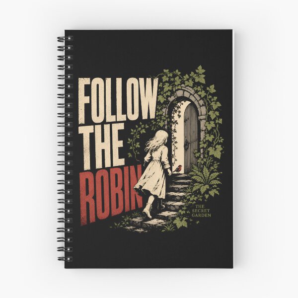 Item preview, Follow The Robin The Secret Garden Girl Climbing Steps Archway designed and sold by Fenay Designs.