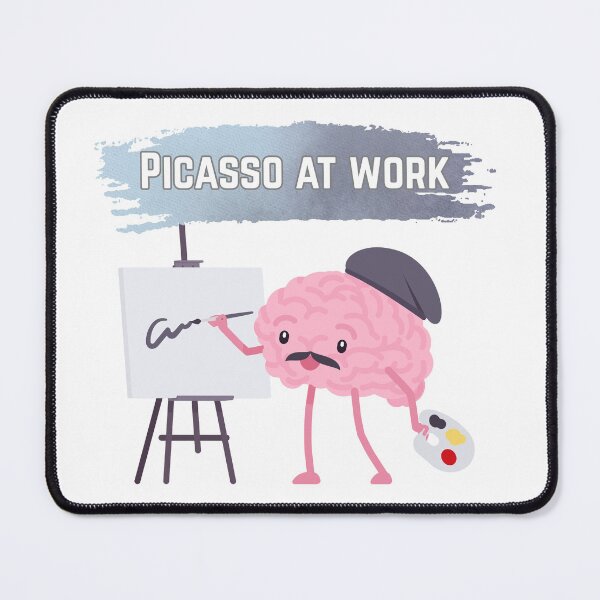 Item preview, Brain Picassso At Work  designed and sold by MayaCordalia.
