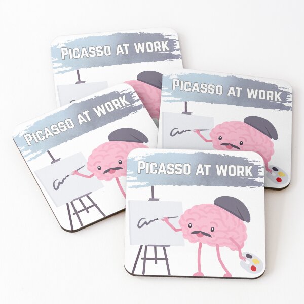 Item preview, Brain Picassso At Work  designed and sold by MayaCordalia.