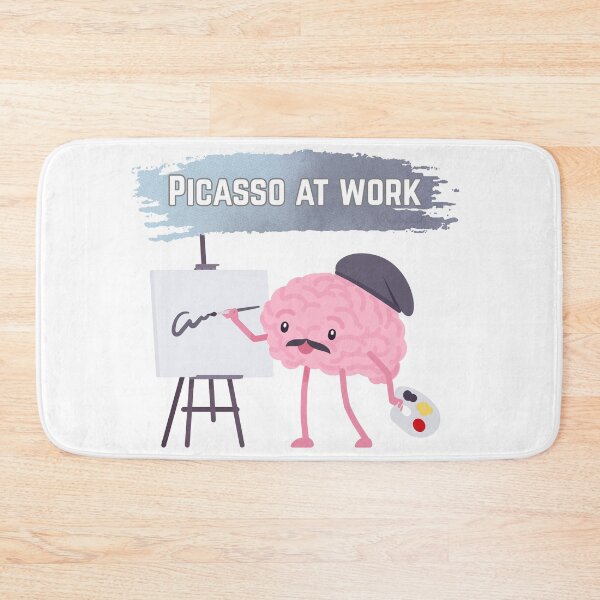 Item preview, Brain Picassso At Work designed and sold by MayaCordalia.